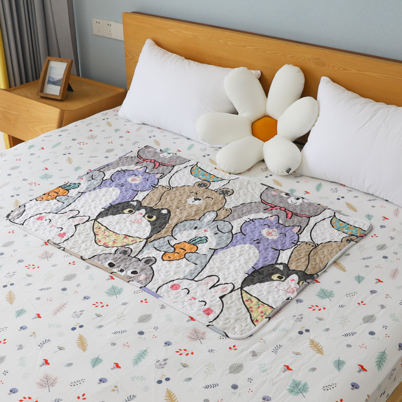 Case Fake Mat Month Affair Mat Physiological Period Sleeping Mat Menstrual Aunt Mat Washable Anti-Slip Girl Physiological Period Special Mat