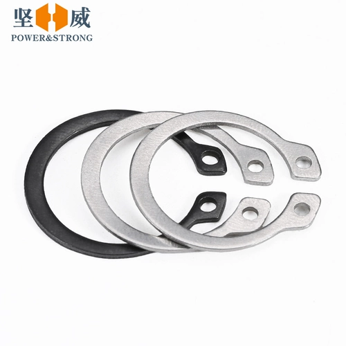坚威 Тип GB894A, стопорное кольцо вала, зажим вала из нержавеющей стали, эластичное стопорное кольцо, пряжка C-типа, подшипник подъемника C-образного внешнего вала