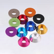 Aluminum alloy cup head inner hexagon screw gasket multi-color metal washer meson washer M2M3M4M5M6M8