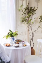 Pure white food cloth INS gourmet shooting props napkin Japanese casual simple tablecloth second store props shop]