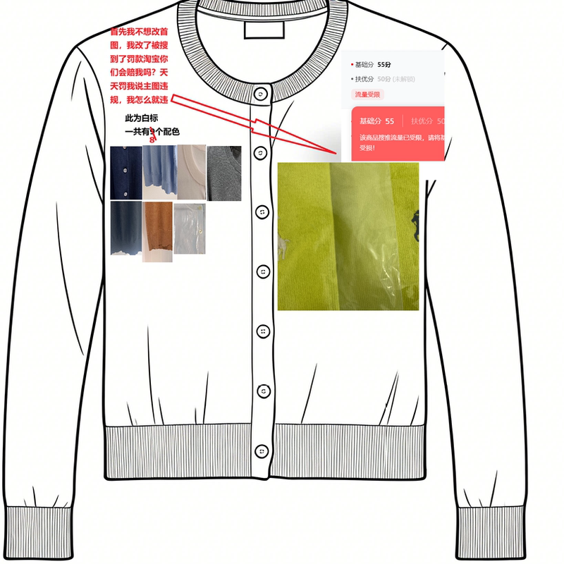 Wl Updated on Oct 24 Round Neck Plain Knit Cardigan Wl Updated on Oct 24 Round Neck Plain Knit Cardigan