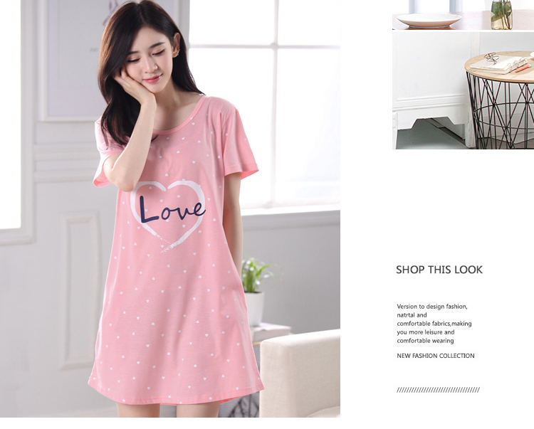 Đặc biệt hàng ngày mùa hè Hàn Quốc nightdress ladies bông ngắn tay áo XL vest đồ ngủ mùa hè không tay dịch vụ nhà