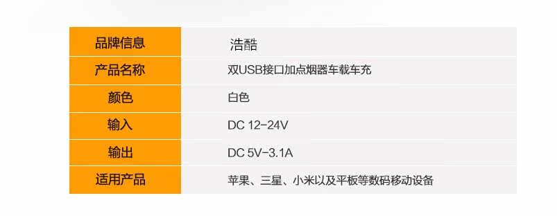 chargeur HOCO 3.1A, 3A - Ref 1301132 Image 19