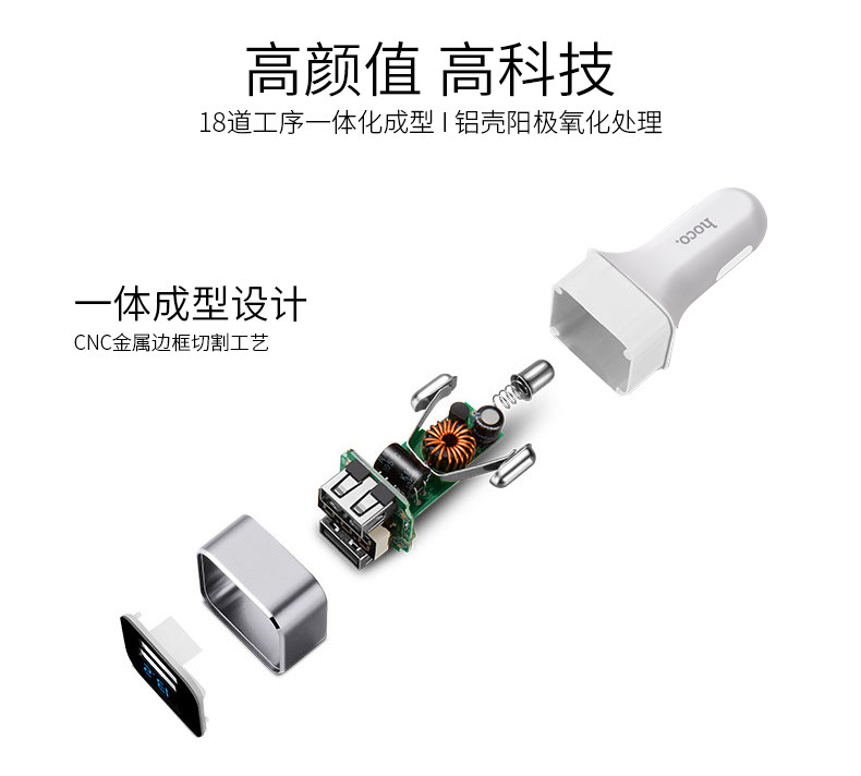 chargeur HOCO 3.1A, 3A - Ref 1301172 Image 10