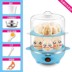 nồi lẩu điện mini của lock&lock Bánh bao trứng hấp ba lớp tắt nguồn tự động chống trứng nhà bếp đa năng máy đánh trứng khô bánh bao hấp - Nồi trứng nồi hấp xôi Nồi trứng