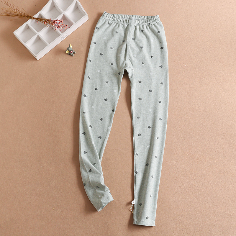 Một chiếc quần mùa thu cho bé trai Lycra cotton mùa thu và mùa đông Đồ lót trẻ em Quần legging bé trai cộng với cotton cao eo - Quần áo lót đồ bơi bé gái
