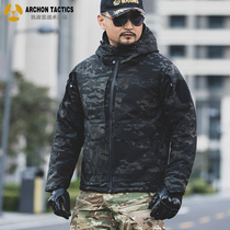 Consul m65 outdoor cotton men special forces windbreaker jacket windproof waterproof all terrain dark night camouflage cotton suit