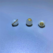 Yujiaren Studio Xinjiang Hetian Jade mutton White Yushan flowing water beads inlaid pendant accessories Joker artifact