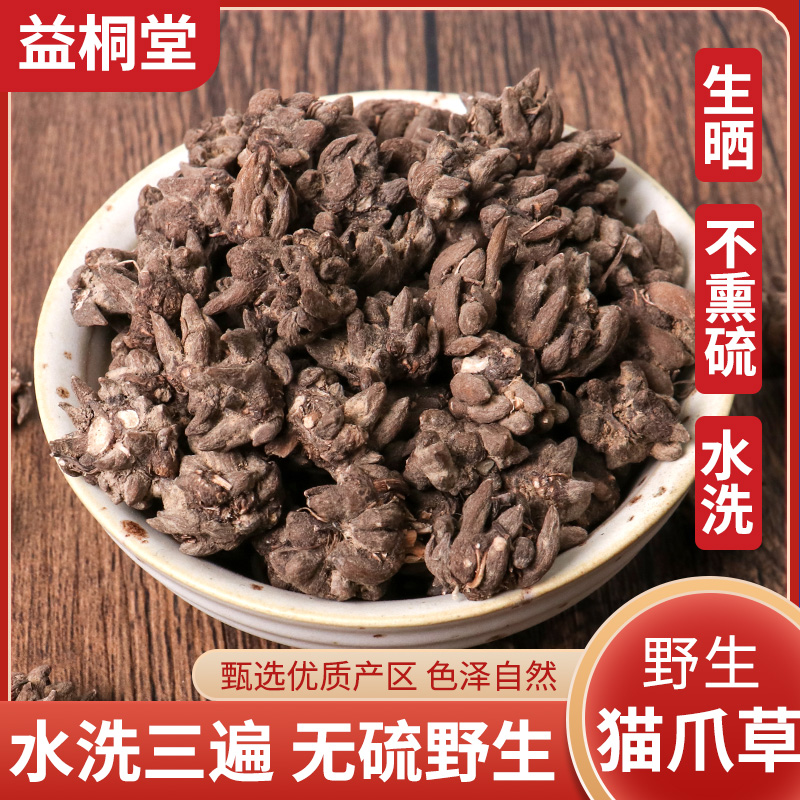 Chinese herbal medicine 500g cat paws traditional Chinese medicine cat claw grass wild fresh water washed cat herb Chinese herbal medicine