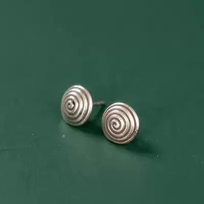 Original design silver ear nail 925 sterling silver female 2020 new curved pattern ear raising stick ear raising stick ear piercing