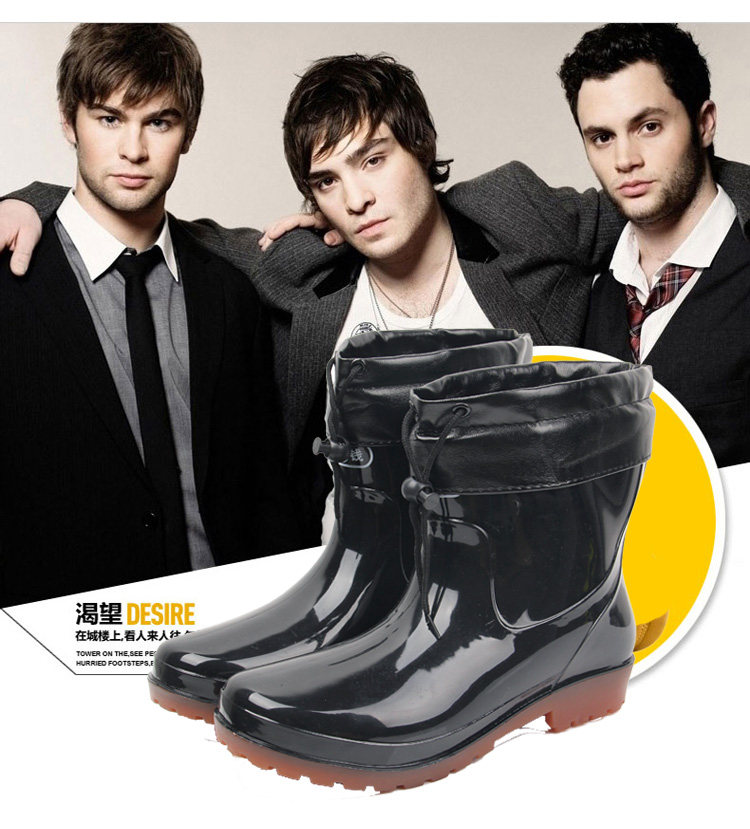 Chaussures - bottes caoutchouc homme pour hiver - semelle tendon - Ref 959758 Image 24