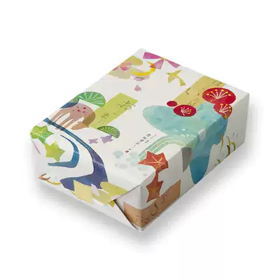 Japan direct mail Komura Shanbei gift box 10 kinds of rice cake New Year gift box 1 box
