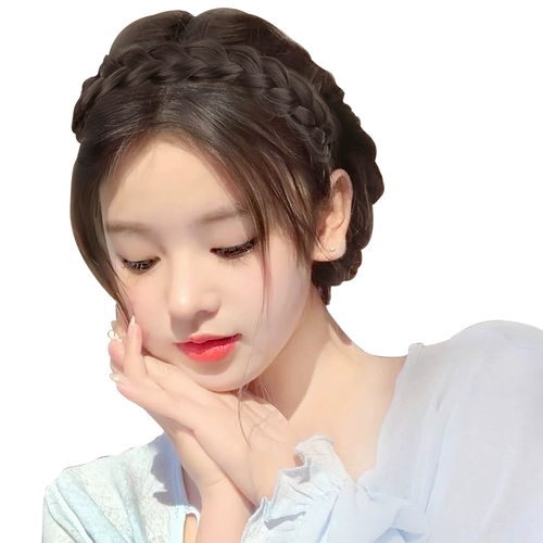 Парик с косичкой, летний ободок, аксессуар для волос, популярно в интернете, коллекция 2022