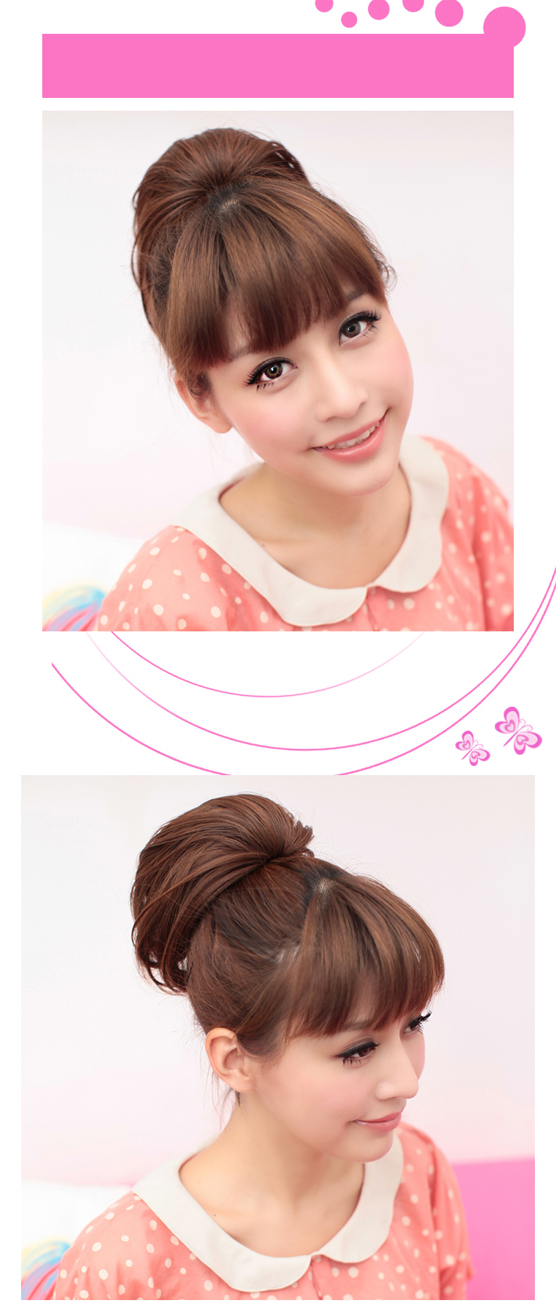 Extension cheveux - Chignon - Ref 234694 Image 8