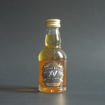 Convenience store bartending wine version small bottle Chivas 15 years XV50ml whisky mini new glass bottle collection