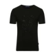 ELLE HOMME áo thun ngắn tay nam 18 mùa hè chính thức hè thời trang thêu sequin hổ xu hướng cổ tròn áo oversize nam