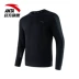 Anta nam áo thun áo thun dài tay 2018 mùa đông mới giản dị thời trang áo cổ tròn thể thao áo hoodie champion real Thể thao lông cừu / jumper
