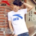 Áo thun ngắn tay Anta nam chính hãng 2019 hè mới đan lớn logo thoáng khí áo sơ mi thể thao giản dị áo ba lỗ thể thao nữ Áo phông thể thao