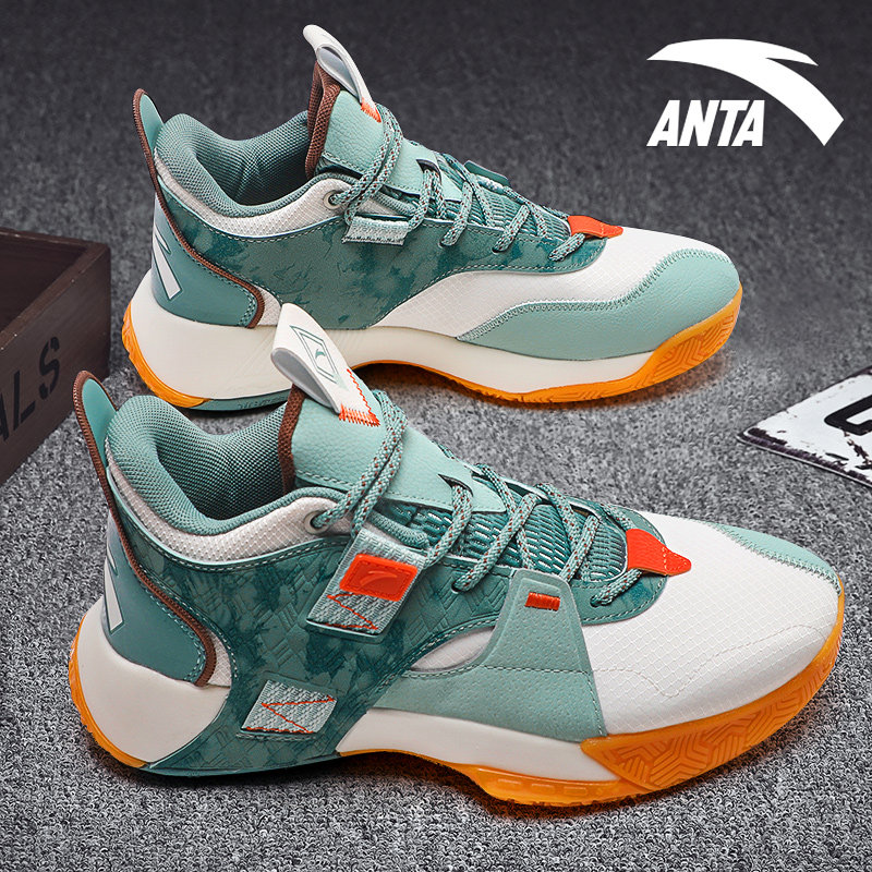 Ann Stepping Basketball Shoes Men's Shoes 2022 New Speed Comfort 2 Generation Sneakers kt6 Official Flagship High Cylinder 4 Sneakers 5