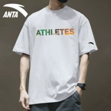 Летняя черная хлопковая футболка с коротким рукавом для отдыха, оверсайз