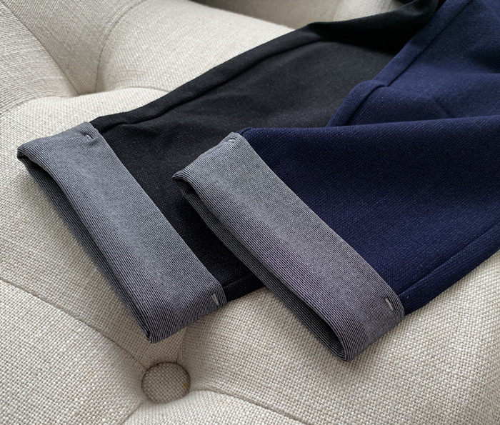 Different pants, dark flash fabric, soft and comfortable, crisp and slim, tapered Harem 9 points for women