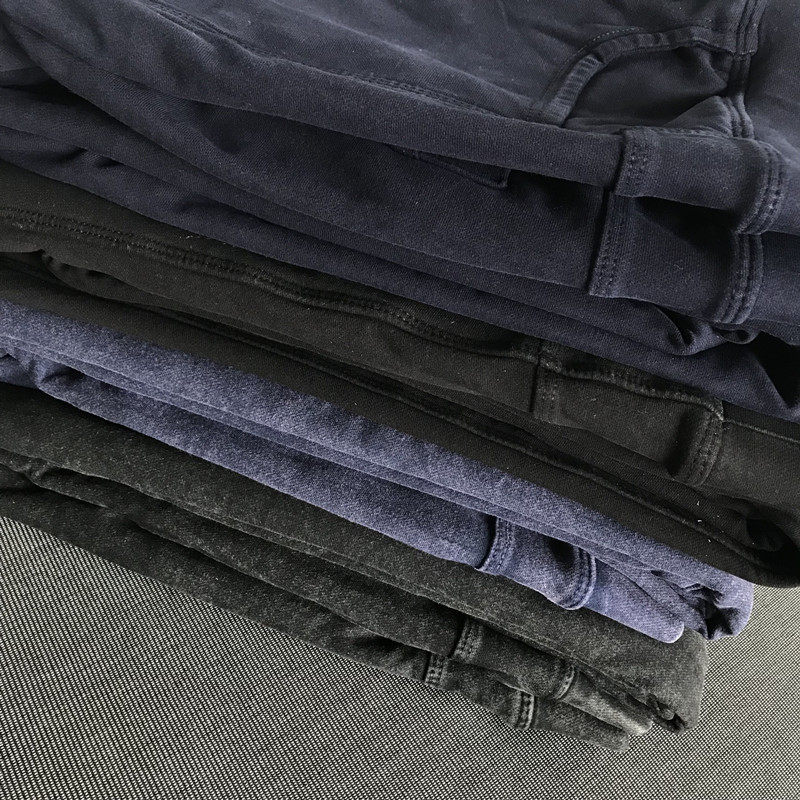 Foreign trade Slim fit thin high elastic thickened baby fleece warm feet pencil bottoming jeans autumn and winter