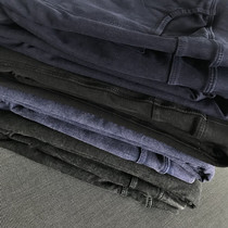 Foreign trade thin and elastic thickening baby velvet warm foot pencil bottom jeans in autumn winter