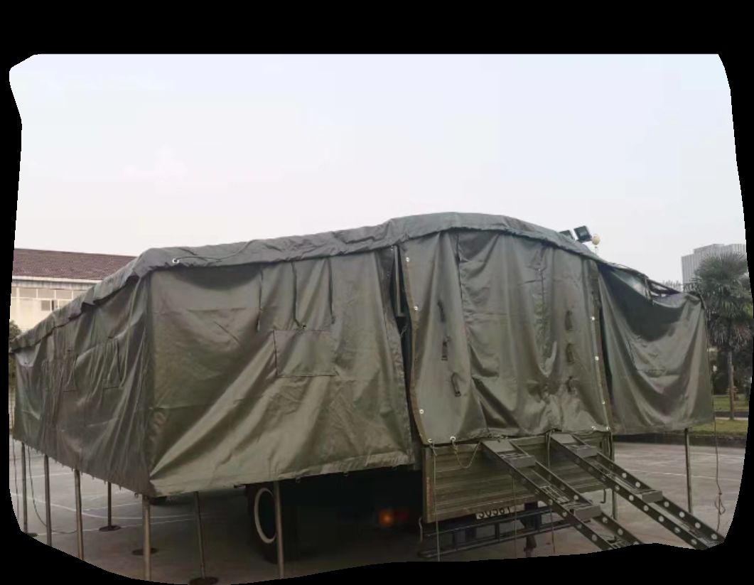 Dongfeng EQ5118 camping car tarpaulin big top 6 6*6 6