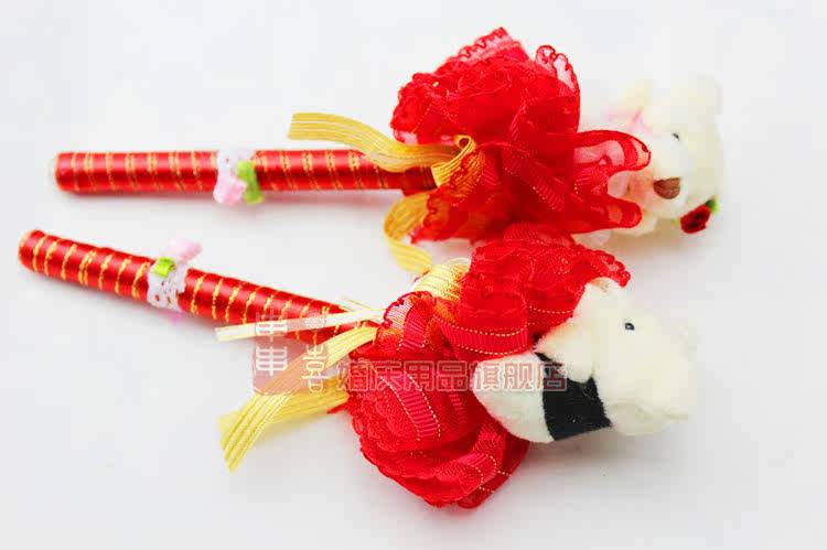 结婚用笔/心形签到笔/小熊签到笔/嘉宾题名笔/个性签到笔