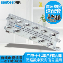 View Bay Cable Dispenser 10% ten CCTV Splitter in ten Out of Junction Splitter branch