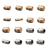 Полный медный внешний проволочный проволоки Прямой двойной проволочный пары -до -сильк медный соединение 4 минуты, 6 минут, 1 -дюймовый дюйм из нержавеющей стали.