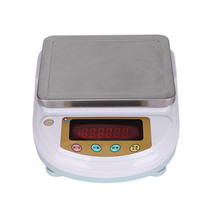 Shanghai Pu Chun electronic balance JX square plate rechargeable 0 1g high-precision medicinal jewelry scale laboratory use