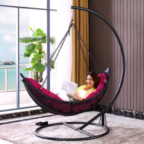 Hanging basket Birds Nest leisure hanging chair basket indoor balcony outdoor metal swing Vine woven rocking basket chair outdoor economy economy