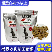 Product high lactic acid bacteria mink food 400g 1 2kg Japan imported Sanko pet mink ferret mink food