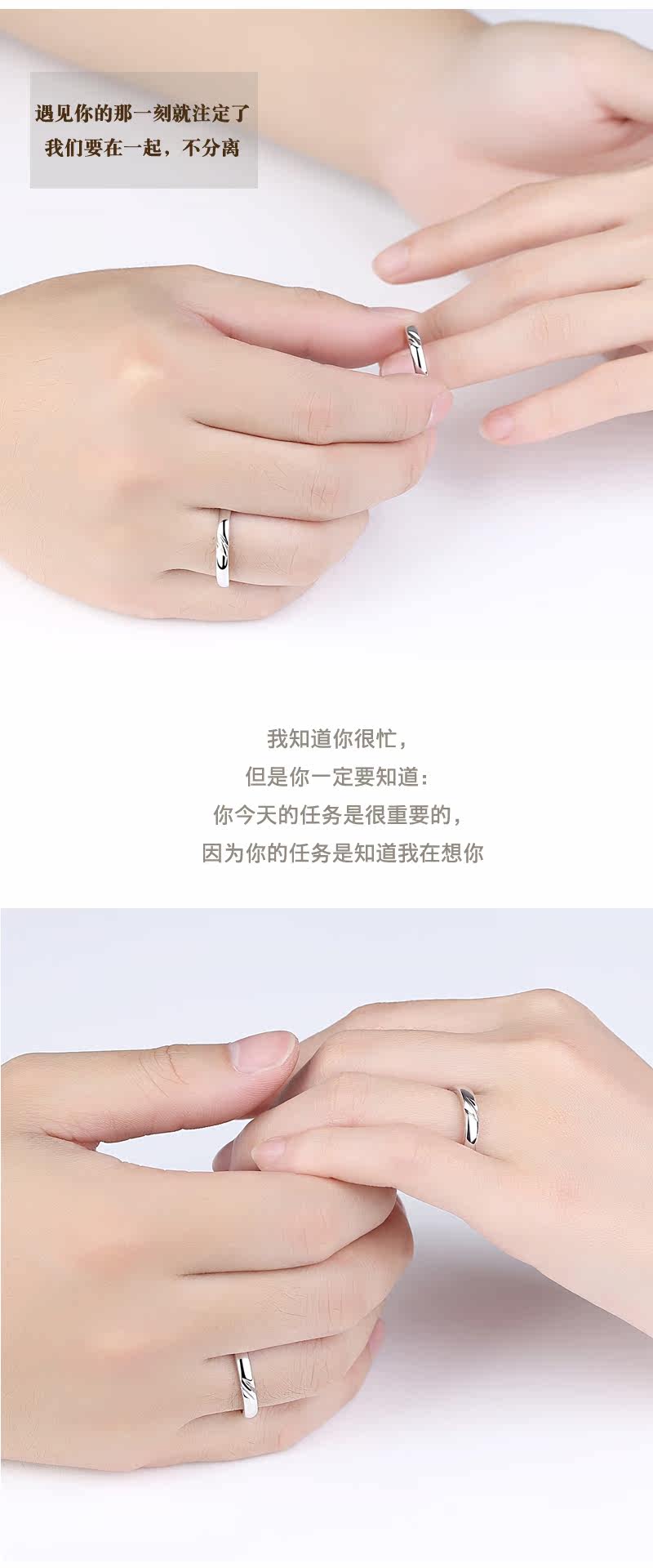 Bague mixte en Argenterie - Ref 3086386 Image 22