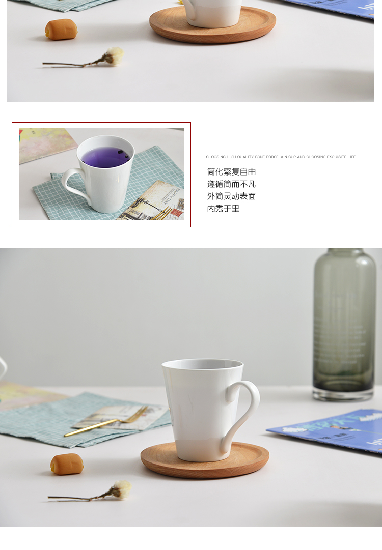 Ipads China porcelain mugs ultimately responds a cup of household contracted creative office picking, lovely fat cup coffee cup