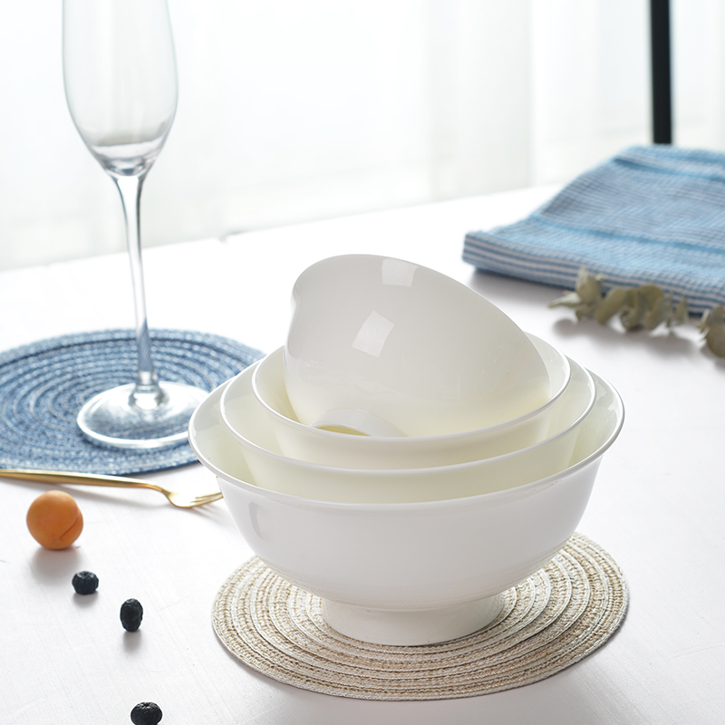 Bowls set four tangshan ceramic bowl bowl in ipads Bowls bowl five inches tall Bowls bowl of microwave oven