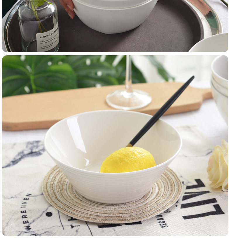 Pure white ipads bowls with four white ceramic bowl of soup bowl 7 inches deep bowl bowls big rainbow such as bowl bowl in the kitchen
