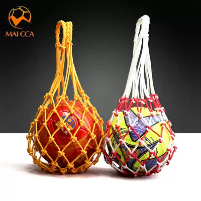 Polypropylene thick single net pocket football volleyball basketball bag small mesh net bag bag bag ball pocket