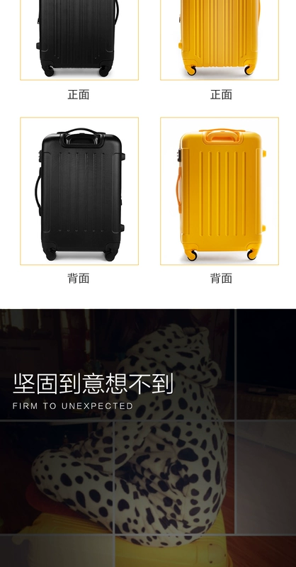 Hành khách châu âu hành lý nữ của nam giới phổ wheel trường hợp xe đẩy 20 inch hành lý Nhật Bản và Hàn Quốc nhỏ tươi 24 inch câm vali balo du lịch