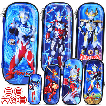 Cartoon Pencil Case for Primary School Students, Children, Kindergarten Children, Pencil Case for Boys and Girls, School Supplies, Scented Pencil Case