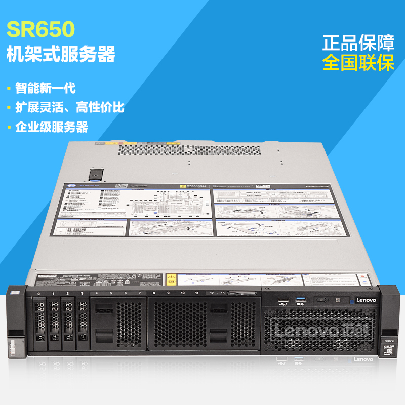 Lenovo server ThinkSystem SR650 8 4108 4108 16G 300G RAID5 Storage