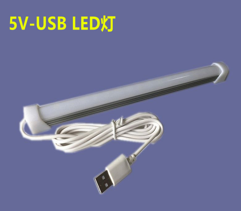 usb lamp dormitory dormitory stall lamp 5V table lamp LED lamp strip mobile power charging treasure lamp plug-in lamp tube
