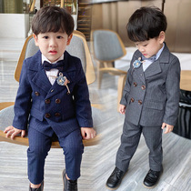 Boy suit suit foreign childrens dress casual spring and autumn children flower girl piano performance baby suit jacket