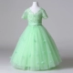 Cô gái váy váy công chúa váy cưới trẻ em pettiskirt mùa đông hoa cô gái váy váy catwalk chủ trang phục