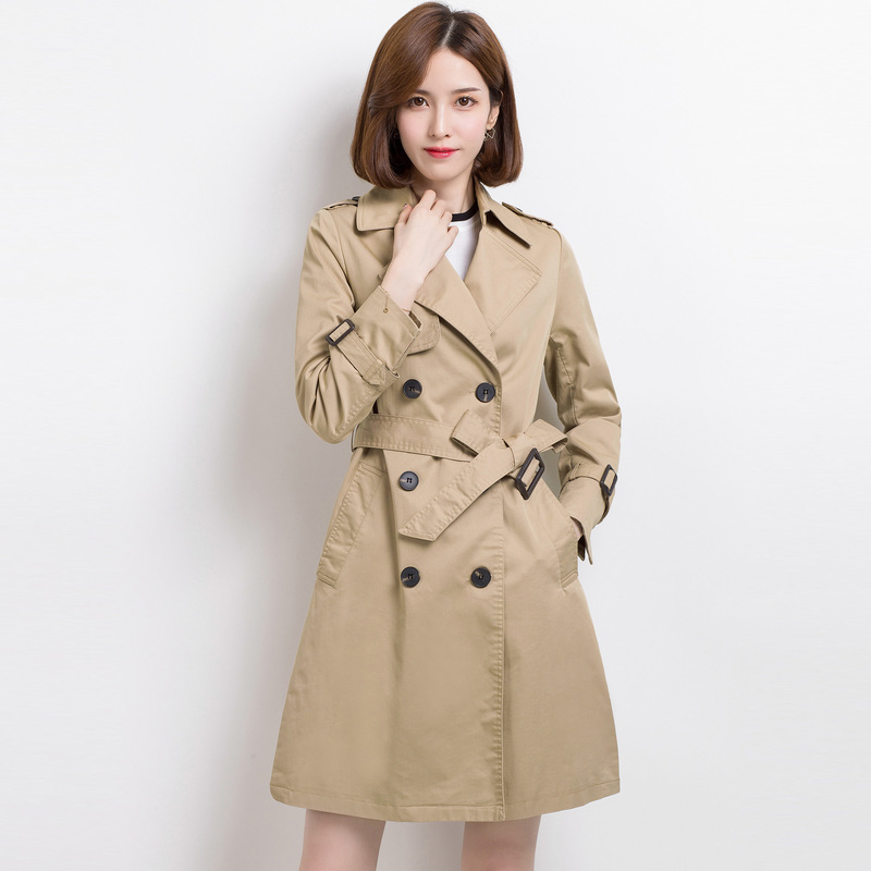 Trench pour femme en Coton en Coton - Ref 3225717 Image 3