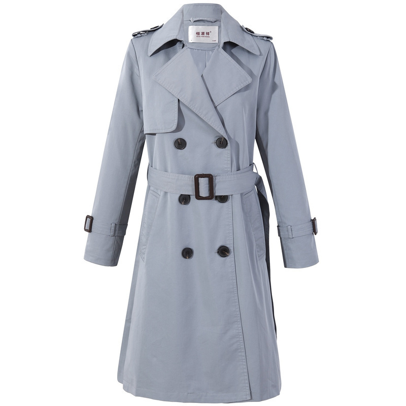 Trench pour femme en Coton en Coton - Ref 3225717 Image 5