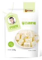 Female flow chi66 cooked cheese crispy cheese Inner Mongolia specialty snack shepherds milk doll 108g childrens ready-to-eat