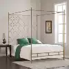 Nordic Wrought iron bed Double bed 1 5 meters Princess bed Simple bedroom 1 8 meters ins net red iron frame bed bed and breakfast bed