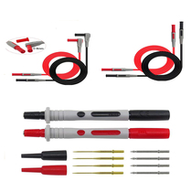 The multimeter pen line can be disassembled and assembled and the 4MM banana plug test line can be replaced. The test pen stick can be replaced with a needle pen line.